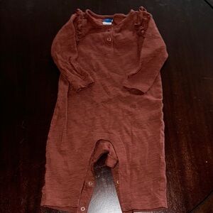 Old Navy rust colored Baby Romper